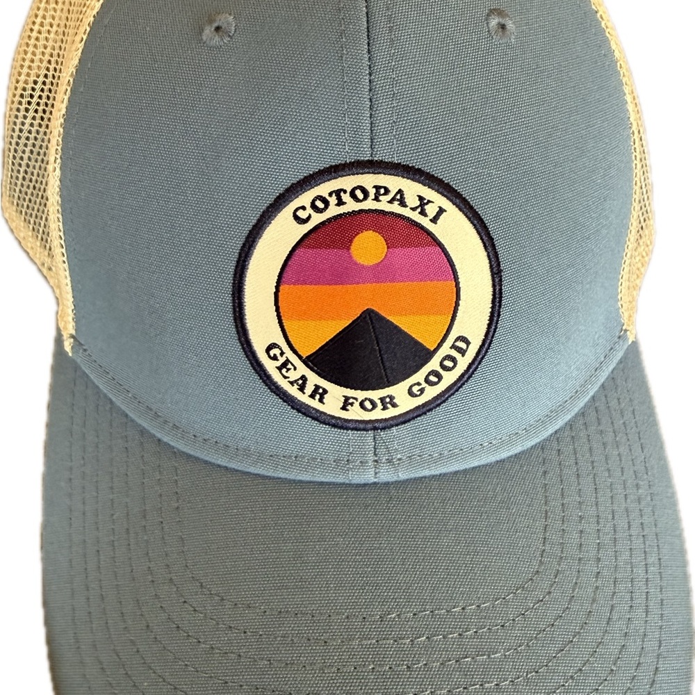 Cotopaxi Gear For Good Trucker Hat. Unisex one size. NWOT